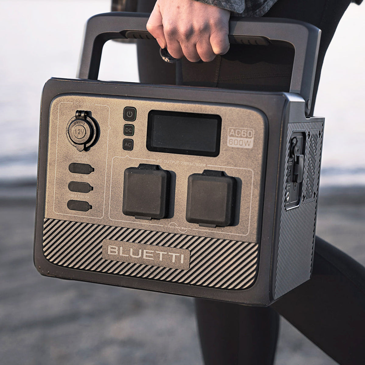 (test) BLUETTI AC60 휴대용 파워뱅크 | 600W 403Wh